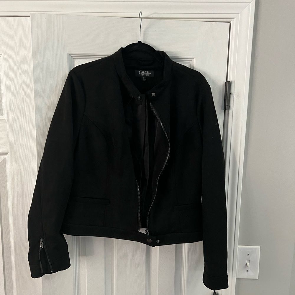 Coffee Shop New York Black Jacket, size L